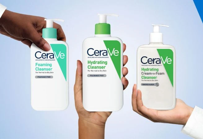 Cerave Facial Cleansers